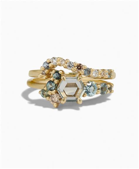 Bario neal - Bario Neal is the perfect brand for you. Featuring ethically sourced gemstones and delicate designs, these are the ideal rings for the non-traditional bride. The Philadelphia-based studio Bario Neal has become an industry leader in sustainable jewelry.